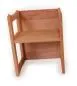 Preview: robust, solide verarbeitet - variable Sitzhöhen - massiver Kinder-Stapelstuhl - Bio-Holzmöbel – Kinderzimmermöbel – Massivholz – Kindergartenmöbel – Kindergarten-Stuhl - langlebig