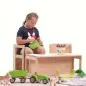 Mobile Preview: Massivholz-Kinderzimmer-Bank-Moebel