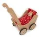 Mobile Preview: Holz-Puppenwagen für Kinder