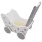 Preview: Puppenwagen aus Holz - DW18 weiß silber mit Sternen – Lauflernwagen – Laufwagen – Buggy – Puppenmutti – Baby Born Puppe Preview: Puppenwagen aus Holz - DW18 weiß silber mit Sternen – Lauflernwagen – Laufwagen – Buggy – Puppenmutti – Baby Born Puppe