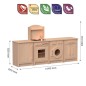 Preview: Kinder Küchenzeile mit Miniküche, Kühlschrank & Waschmaschine aus Buchenholz für Krippen Preview: Kinder Küchenzeile mit Miniküche, Kühlschrank & Waschmaschine aus Buchenholz für Krippen