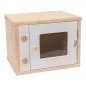 Preview: Kinder-Mikrowelle und Kinder-Backofen aus Massivholzm, natur-weiß, geschlossen, mit Acrylglass in der Tuer Preview: Kinder-Mikrowelle und Kinder-Backofen aus Massivholzm, natur-weiß, geschlossen, mit Acrylglass in der Tuer
