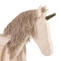 Preview: Einhorn für Holzpferd - glitzernd und abnehmbar Preview: Einhorn für Holzpferd - glitzernd und abnehmbar