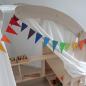 Preview: Gardinen Spielhaus Vorhang in Beige Preview: Gardinen Spielhaus Vorhang in Beige