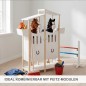 Preview: Zubehör für Hobby Horse Stall mit Putzset Futter und Hindernis