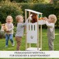Preview: Kinder spielen gemeinsam mit Hobby Horse Stall im Garten