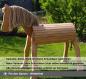 Preview: Wetterfestes Holzpferd für den Garten mit Osmo Schutzlasur Preview: Wetterfestes Holzpferd für den Garten mit Osmo Schutzlasur
