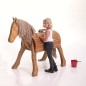 Preview: Voltigierpferd zum striegeln und reiten