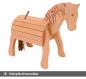 Preview: Holzpferd Mini Charly - Bemalbar, gestaltbar nach Wunsch