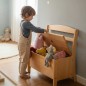 Preview: Kinder-Truhenbank aus Buche – Kind räumt begeistert Spielzeug ein, fördert Ordnung und Selbstständigkeit Preview: Kinder-Truhenbank aus Buche – Kind räumt begeistert Spielzeug ein, fördert Ordnung und Selbstständigkeit