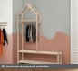 Preview: Kindergarderobe platzsparend im schmalen Flur aufstellbar
