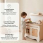Preview: Kinderküche weiß fördert Lernen Feinmotorik