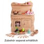 Preview: Kinderküche Zubehör Set Kochset Holz Spiellebensmittel