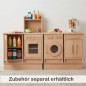 Preview: Holz Kinderküche mit passendem Küchenzubehör für noch mehr Spielideen und Rollenspielspaß