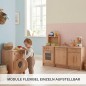 Preview: Flexible Kinderküchenmodule aus Holz einzeln aufstellbar und kombinierbar für verschiedene Räume