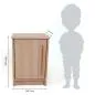 Mobile Preview: Kinder-Holz-Kühlschrank "Lars" | Kinderküchen-Kühlschrank | 2021