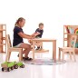 Preview: Kindetisch Stuhl Set aus Massivholz