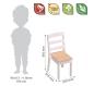 Preview: Abmessungen weiß Kinderstuhl Preview: Abmessungen weiß Kinderstuhl