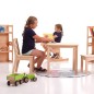 Preview: Kindetisch Stuhl Set aus Massivholz Preview: Kindetisch Stuhl Set aus Massivholz