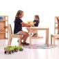 Preview: Kindetisch Stuhl Set aus Massivholz Preview: Kindetisch Stuhl Set aus Massivholz