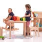 Preview: Kindetisch Stuhl Set aus Massivholz Preview: Kindetisch Stuhl Set aus Massivholz