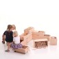Preview: Kinderzimmer Stapelkiste mit Rollbrett zum Spielen Preview: Kinderzimmer Stapelkiste mit Rollbrett zum Spielen