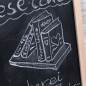 Preview: Kreidetafel Kundenstopper für kreative Ideen Gestaltung