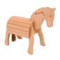 Preview: Mini Holzpferd Charly aus Vollholz