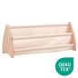 Preview: Montessori Bücherregal mit Stoff Beige Preview: Montessori Bücherregal mit Stoff Beige