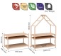 Preview: Montessori Spielregal Abmessungen