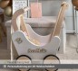Preview: Lauflern Puppenwagen personalisierbar mit Namen und Herzchen per 3D Buchstaben Preview: Lauflern Puppenwagen personalisierbar mit Namen und Herzchen per 3D Buchstaben