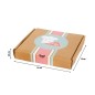 Preview: Abmessungen des Pizza-Sets und des Kartons ca 19x19 cm