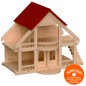 Preview: Puppenhaus Villa aus Holz