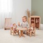 Preview: Puppenschrank, Puppentisch, Stühle, Wiege Preview: Puppenschrank, Puppentisch, Stühle, Wiege