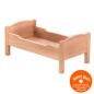 Preview: Puppenbett aus Buche Vollholz