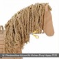Preview: Sisal Mähne für kleines Pony Happy 7032 kürzen
