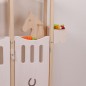 Preview: Steckenpferd aus Holz mit Obst im Hobby Horse Stall