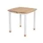 Mobile Preview: Weißer Kindertisch aus Holz.