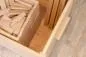 Preview: Detailansicht große Schatzkiste von oben mit viel Stauraum für Holz-Spielzeug