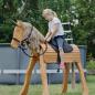 Preview: Voltigierpferd aus Holz zum Reiten und Üben Preview: Voltigierpferd aus Holz zum Reiten und Üben