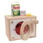 Preview: kinderwaschmaschine-weiß-natur-aus-holz-für-spielständer Preview: kinderwaschmaschine-weiß-natur-aus-holz-für-spielständer