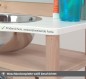 Preview: Waschtisch für Kinder aus Holz - Waschbeckenplatte mit kindersicherer Farbe beschichtet