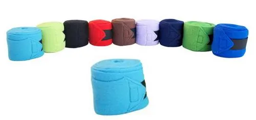 Miniline in verschiedenen Farben | Knöchelbandage | Fleece Bandage für Voltigierpferde | Beinschutz | Türkis-Rot-Grün-Schwarz-Blau-Braun-Lila