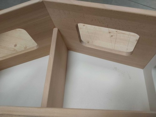 Weißes Holz-Puppenhaus "Anna" | SP 5230.8 | 2. Wahl