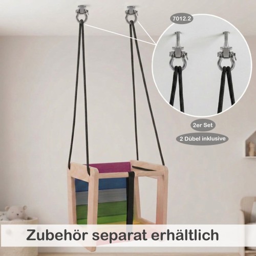 Sicherheits Deckenhaken an der Wand montiert