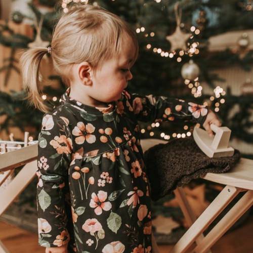 Kinder Bügelbrett LOTTI mit Bügeleisen platzsparend klappbar aus Natur Buchenholz