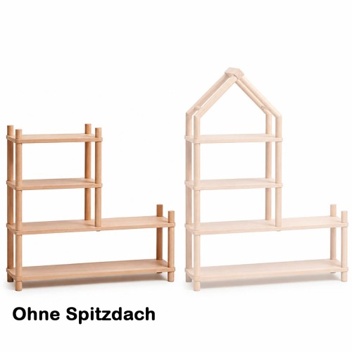 Preview: Schuhregal ohne Dach