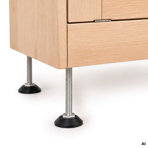Sockelfüße - für Kinderküche - Höhenverstellbar
