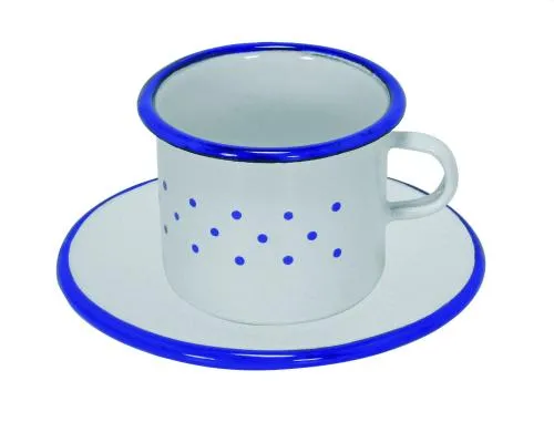 Glückskäfer Kaffeetafel-Set | Wasserkessel, 2 Tassen mit Untertassen, 2 Teller | Spielküchen-Zubehör