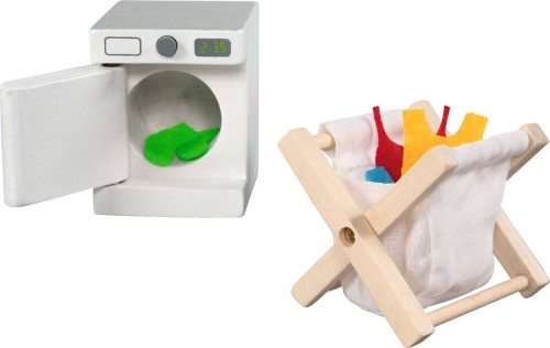 waschmaschine und wäschebox